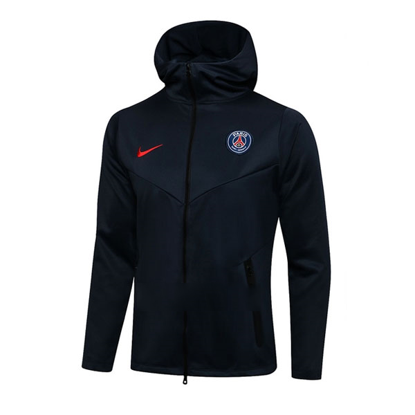 Hoodies Paris Saint Germain 2021-22 Blau